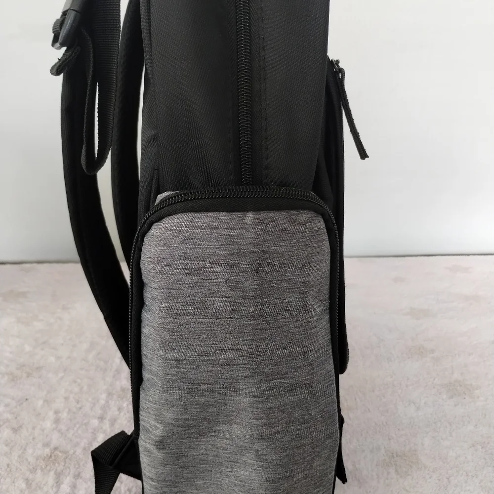 Eddie Bauer Atlas Sport Back Pack Diaper Bag in Black/Gray - Picture 4 of 15